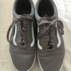 Grey Vans BRAND NEW